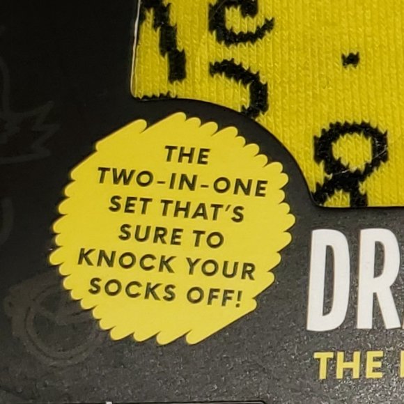 Professor Puzzle - Back to the Drawing Board - Drawing Game & Socks, New in Box - Picture 6 of 8